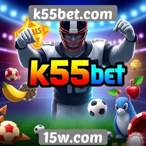 Variedade de jogos disponíveis na k55bet